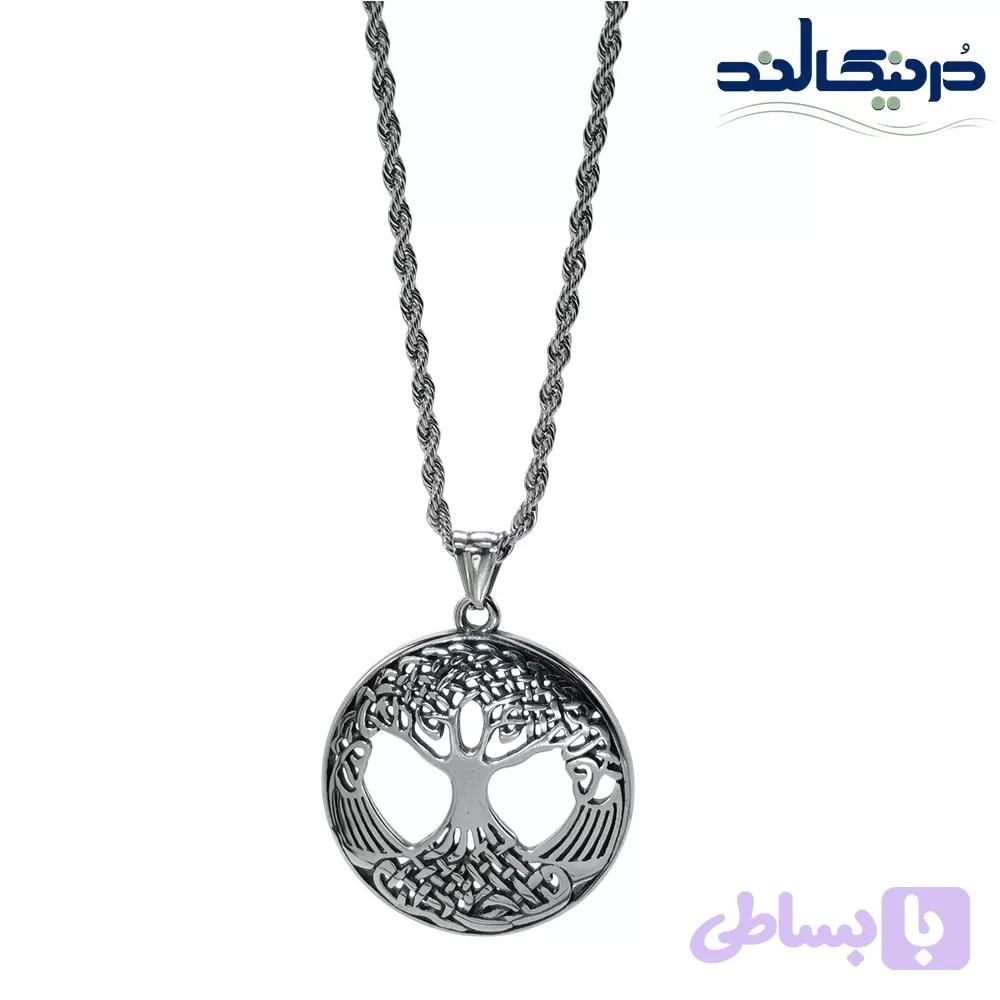 گردنبند درخت زندگی مدل سلتیک