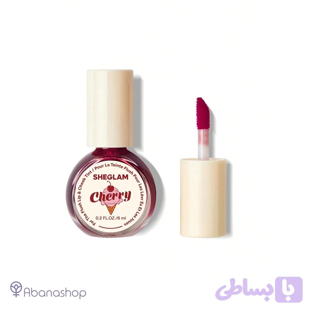 تینت گونه و لب cherry شیگلم — تصویر 1