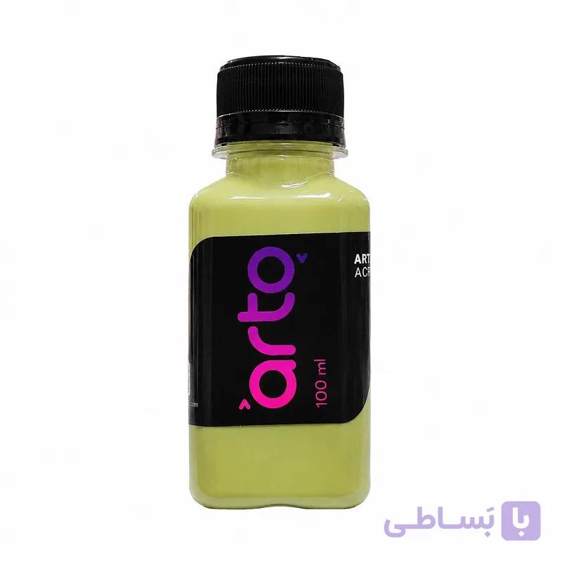 رنگ اکریلیک هنری سبز سیج (SAGE) ساده برند آرتو کد AR-C38 حجم 300 میل