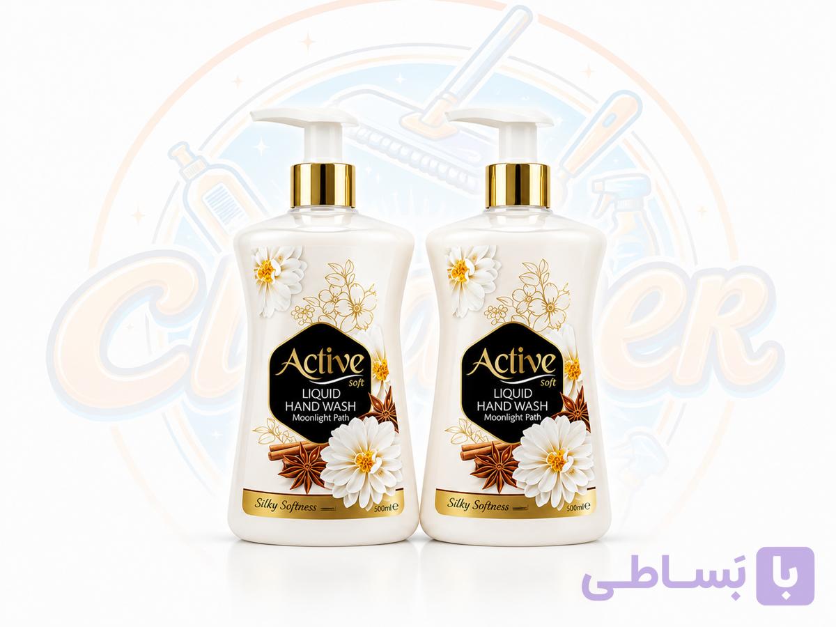 مایع دست صدفی اکتیو ۴۵۰ گرم
