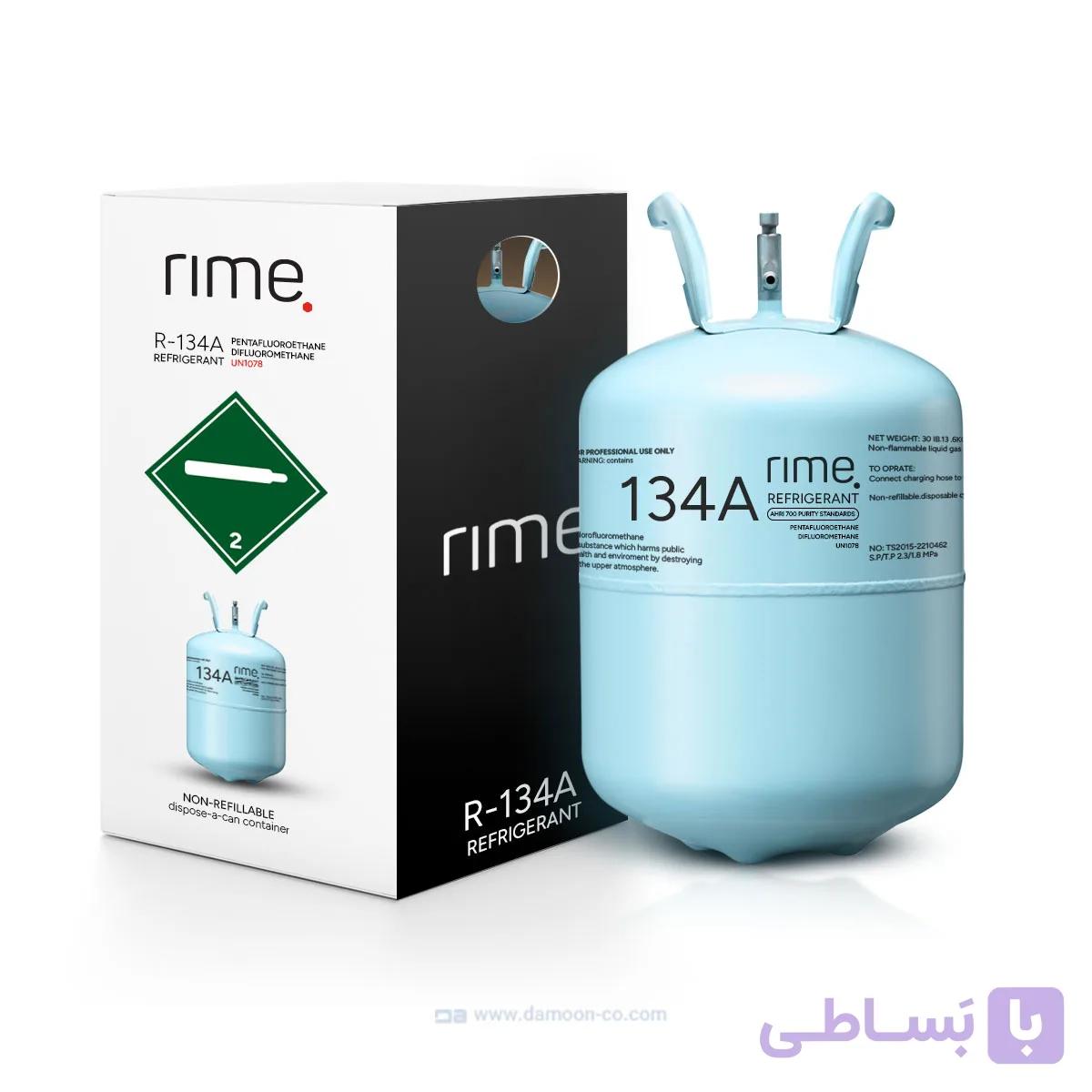 گاز مبرد R134a رایم وزن ۱۳.۶ کیلوگرم — تصویر 1