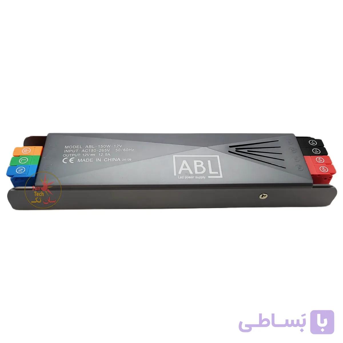 منبع تغذیه سوئیچینگ اسلیم 12 ولت 16 آمپر 200 وات ABL اصلی — تصویر 1