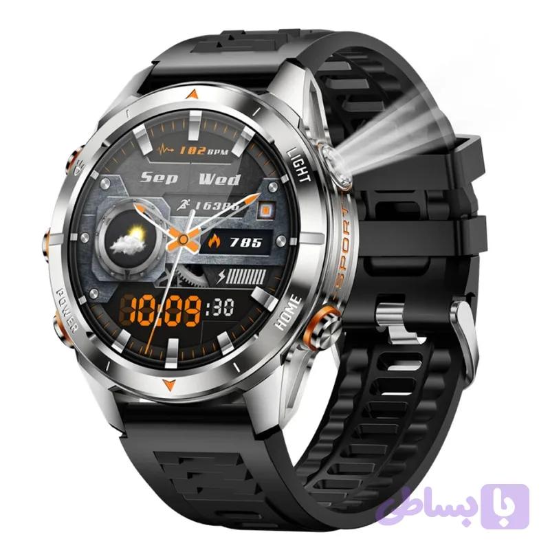 ساعت هوشمند 1.46 اینچی دیبت ویر مدل KT80-Adventure Plus با بند سیلیکونی — تصویر 1