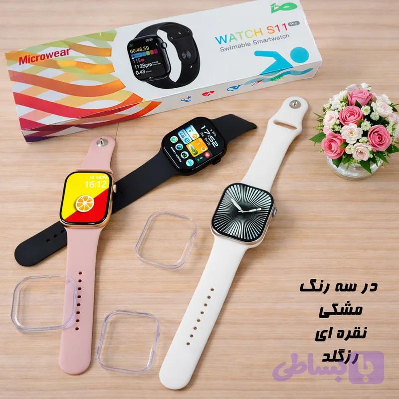 ساعت هوشمند 49 میلیمتری میکروویر مدل Upgraded S11-Pro — تصویر 1
