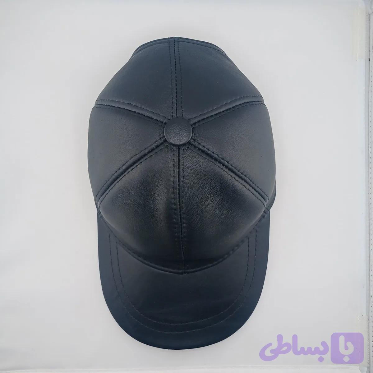 کلاه چرم طبیعی گوسفندی کد p8d — تصویر 1