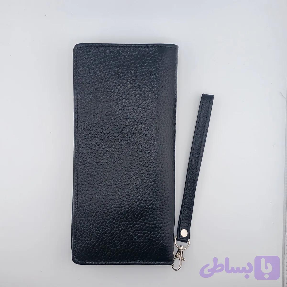 کیف دسته چک و مدارک چرم طبیعی کدp92 — تصویر 1