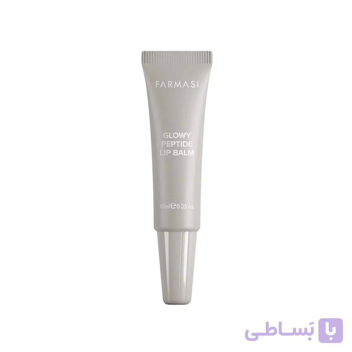 بالم لب رنگی براق فارماسی FARMASI مدل Glowy Peptide Vanilla
