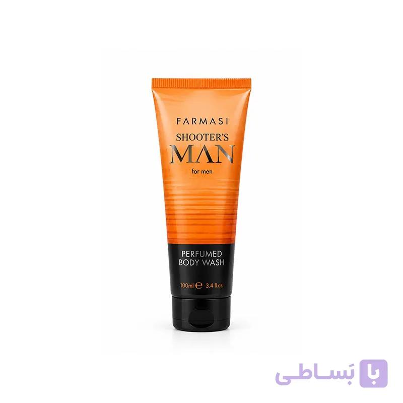 شامپو بدن فارماسی FARMASI مدل Shooter’s Man Perfumed معطر مردانه شوترز من ۱۰۰ میلی‌لیتر