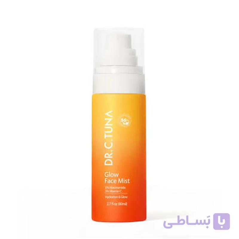 اسپری آبرسان و درخشان کننده فارماسی FARMASI Glotion Face Spray با رایحه هلو
