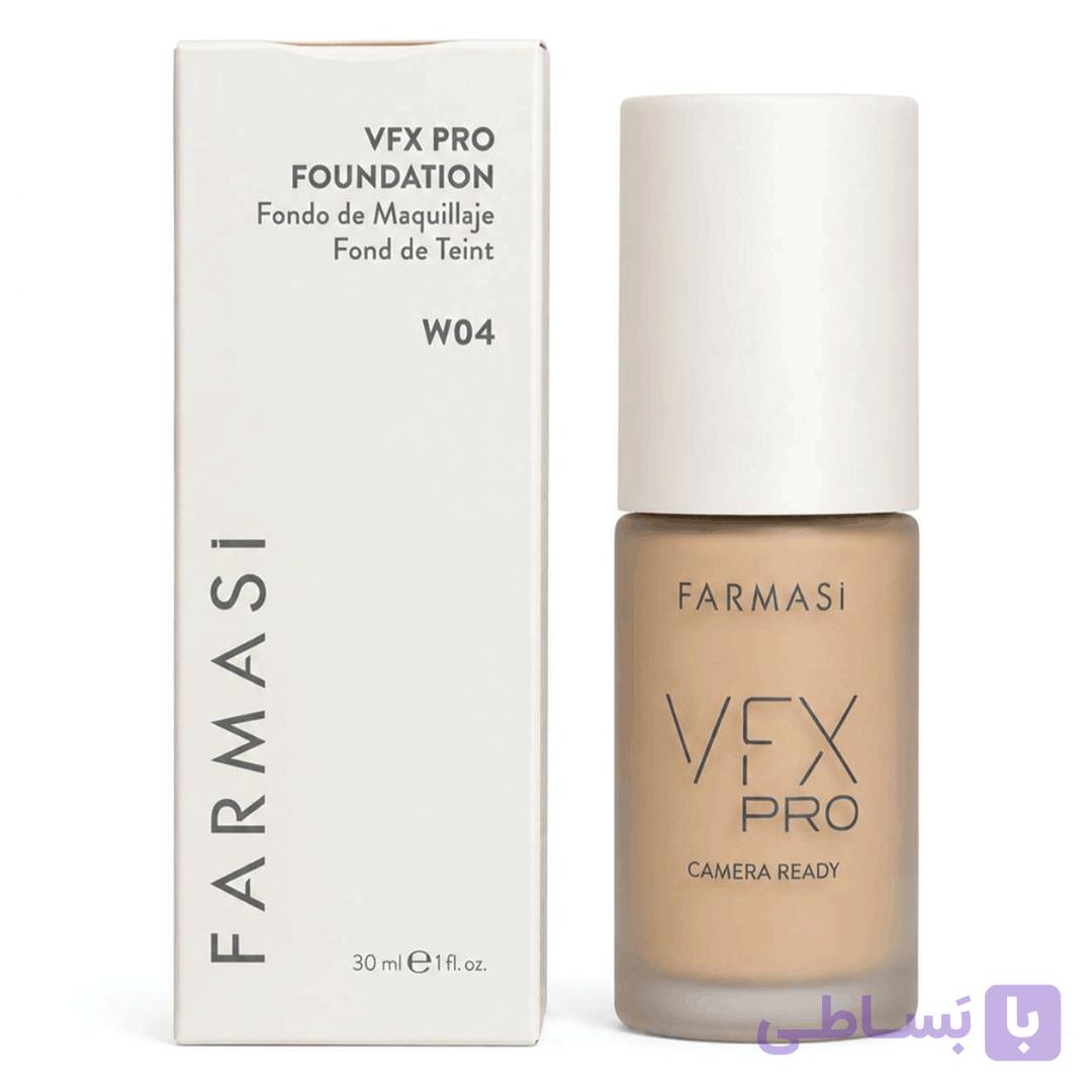کرم پودر فارماسی FARMASI مدل VFX PRO شماره W04