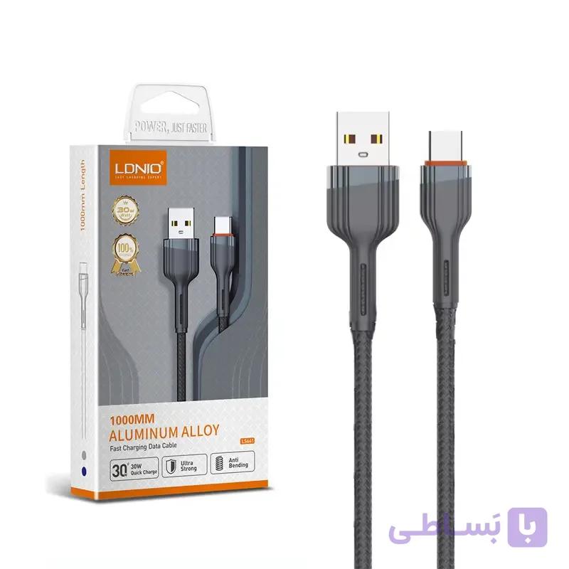 کابل شارژ Lightning الدینیو مدل LS641 — تصویر 1