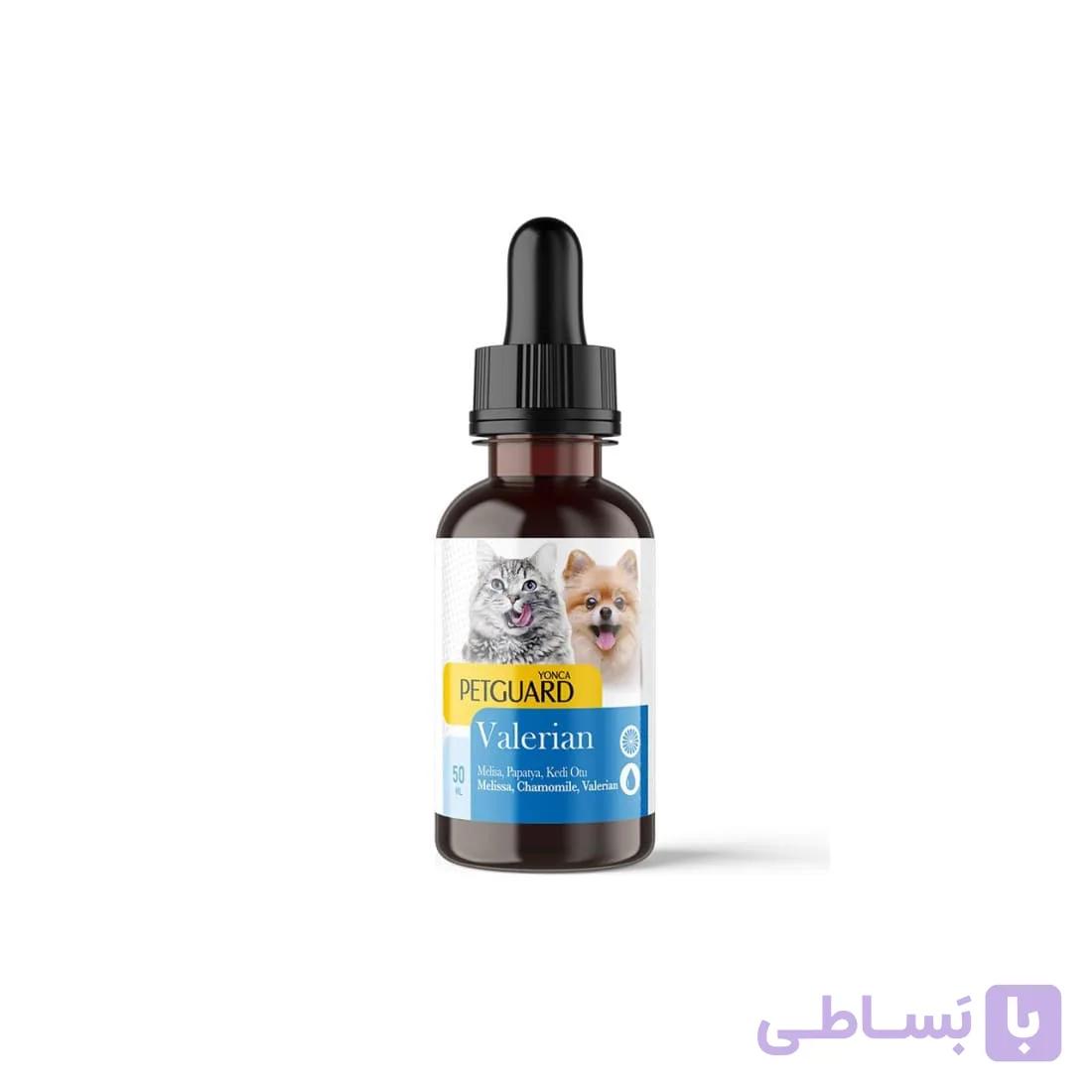 قطره آرام‌بخش سگ و گربه پت گارد 50 میلی‌لیتر