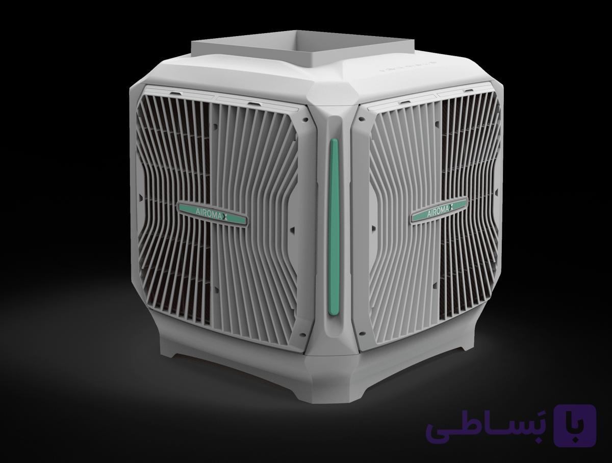 کولر سلولزی پلیمری بالا زن ایرومکس 6000 AIROMAX (AM65) — تصویر 1