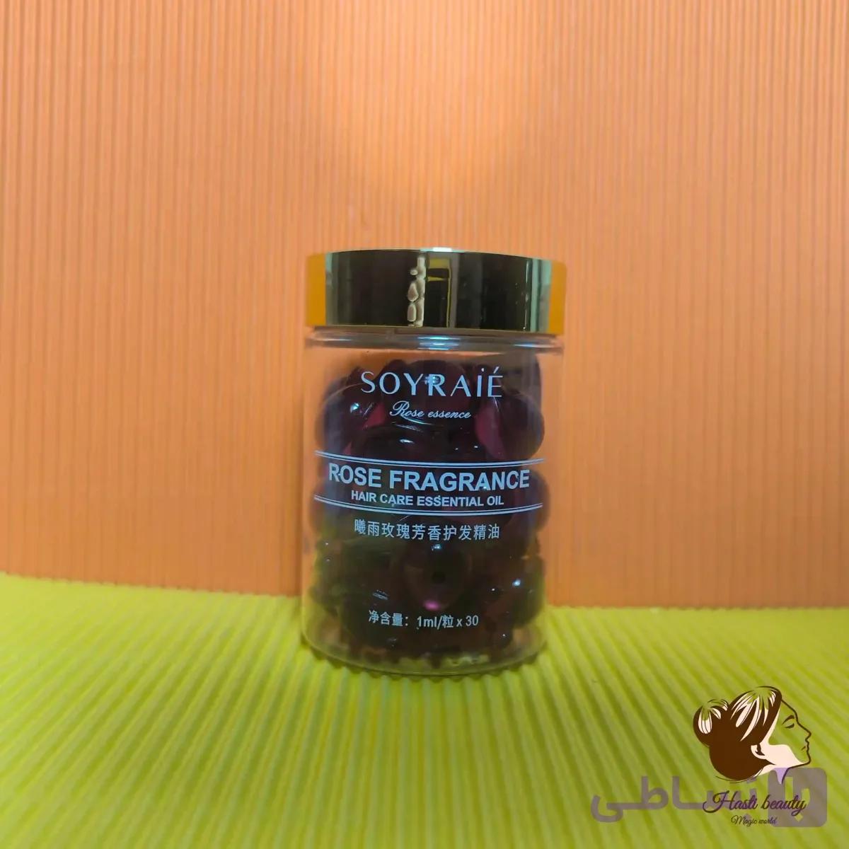 روغن مراقبت از موی Soyraie با رایحه رز — تصویر 1