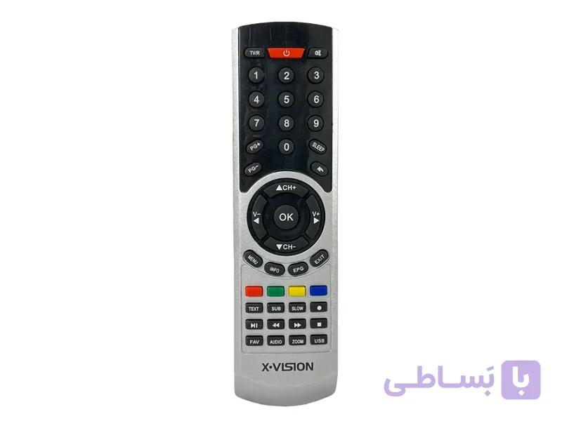 کنترل گیرنده ایکس ویژن نقره ای 1250 فلش دار