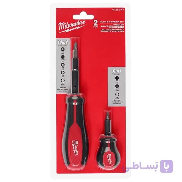 ست 2 عددی پیچگوشتی میلواکی مدل 48-22-2763