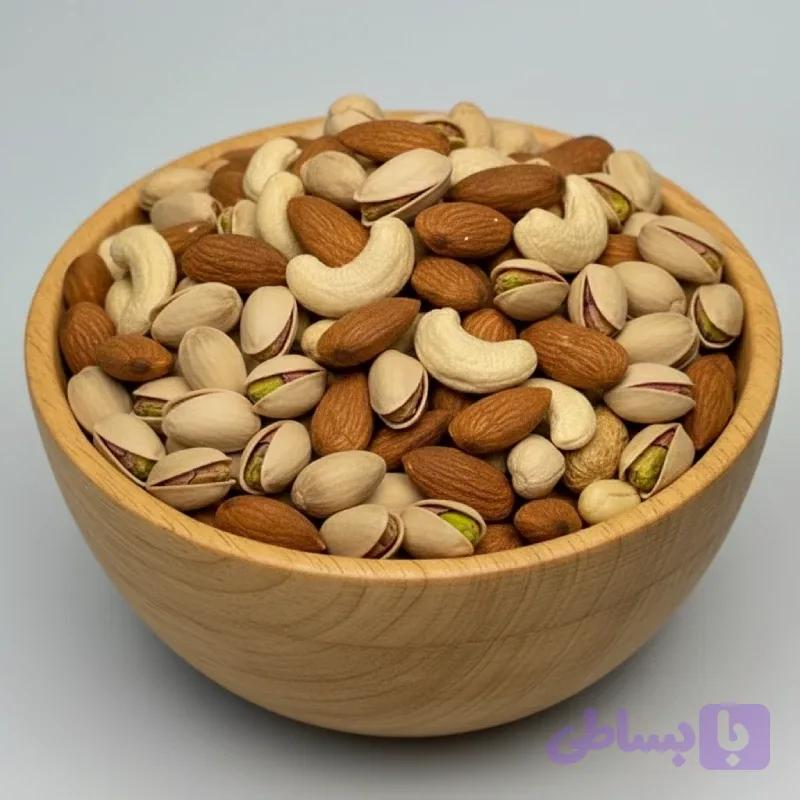آجیل سه مغز خام