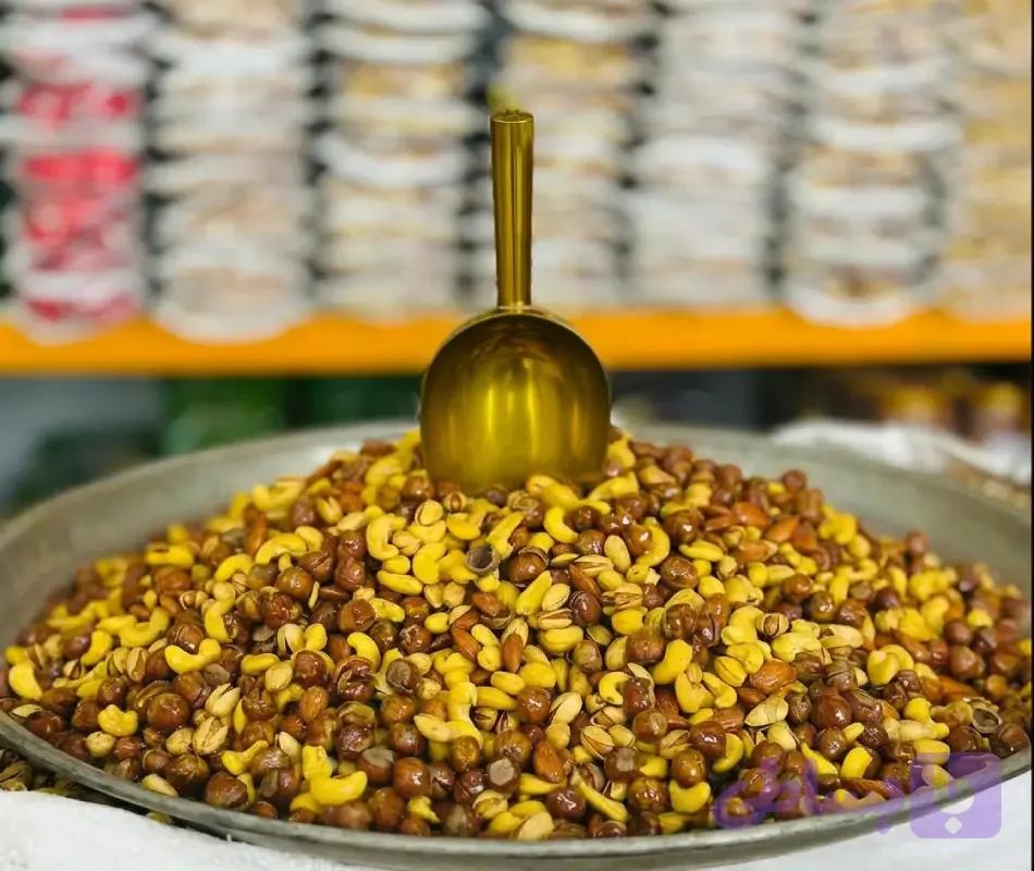آجیل چهار مغز لعابدار