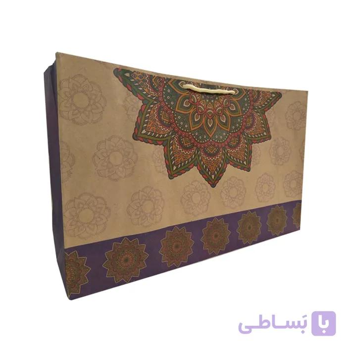 پاکت هدیه کرافت هنر ماندالا کد 1025 بسته 2 عددی — تصویر 1