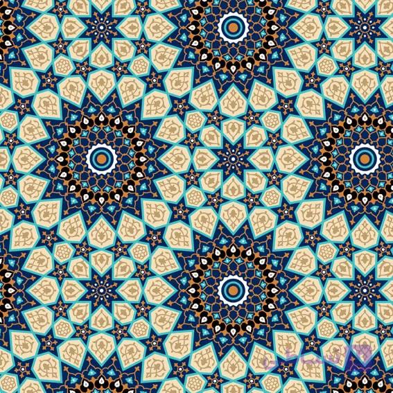کاغذ کادو گلاسه نگاره کهن کد 112 بسته 5 عددی — تصویر 1