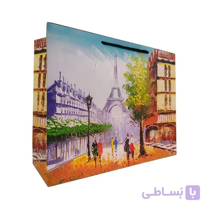 پاکت هدیه پاریس خیال انگیز کد 1041 بسته 2 عددی — تصویر 1