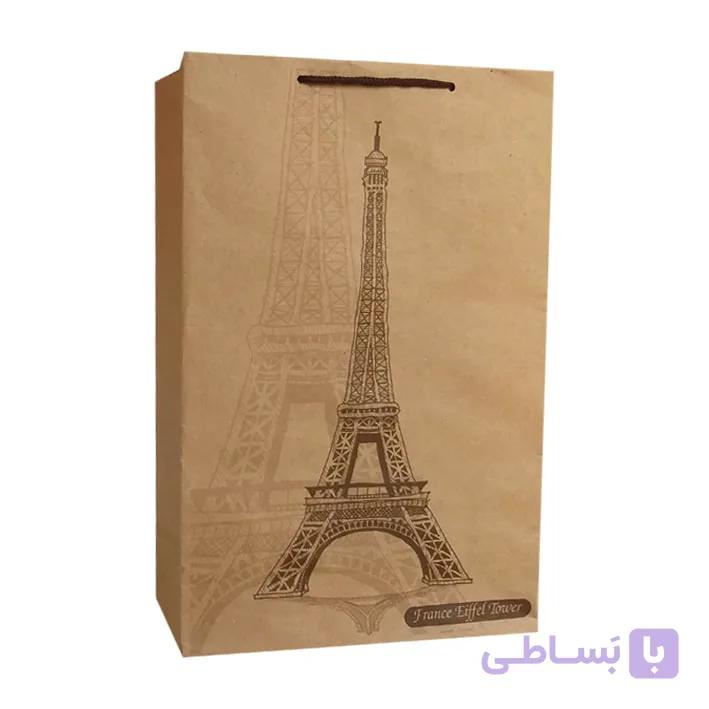 پاکت هدیه کرافت پاریس نگار کد 1081 بسته 2 عددی — تصویر 1
