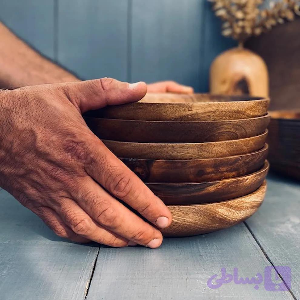 پیش دستی چوبی کد 40095 — تصویر 1