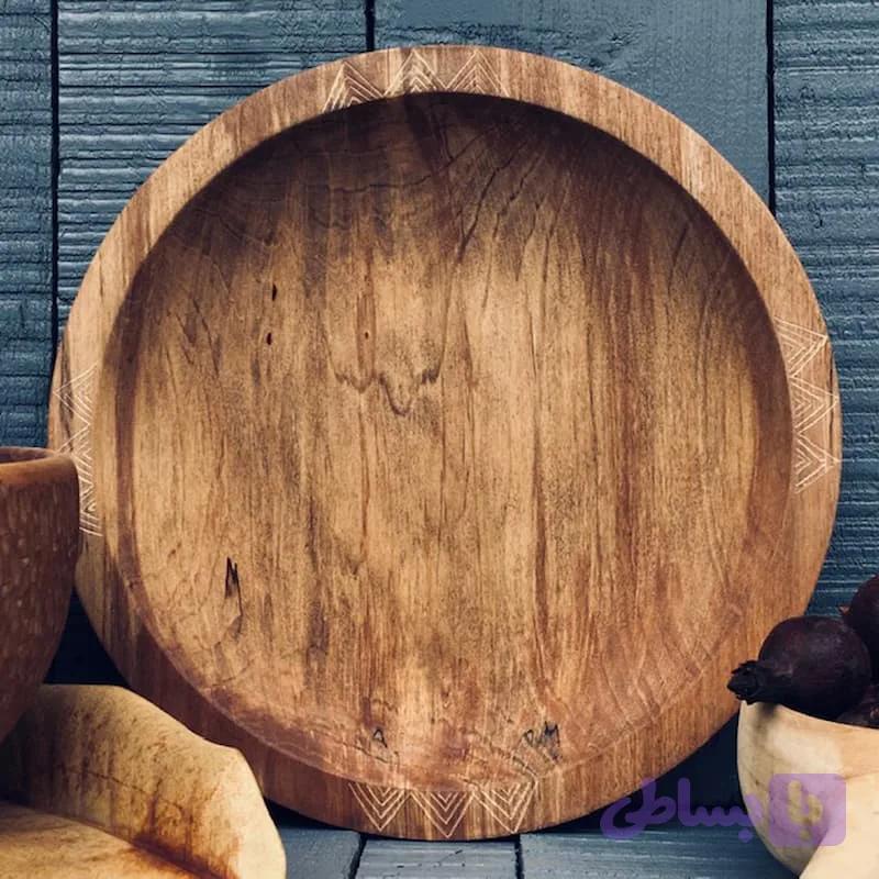 ظرف چوبی پذیرایی کد 843 — تصویر 1