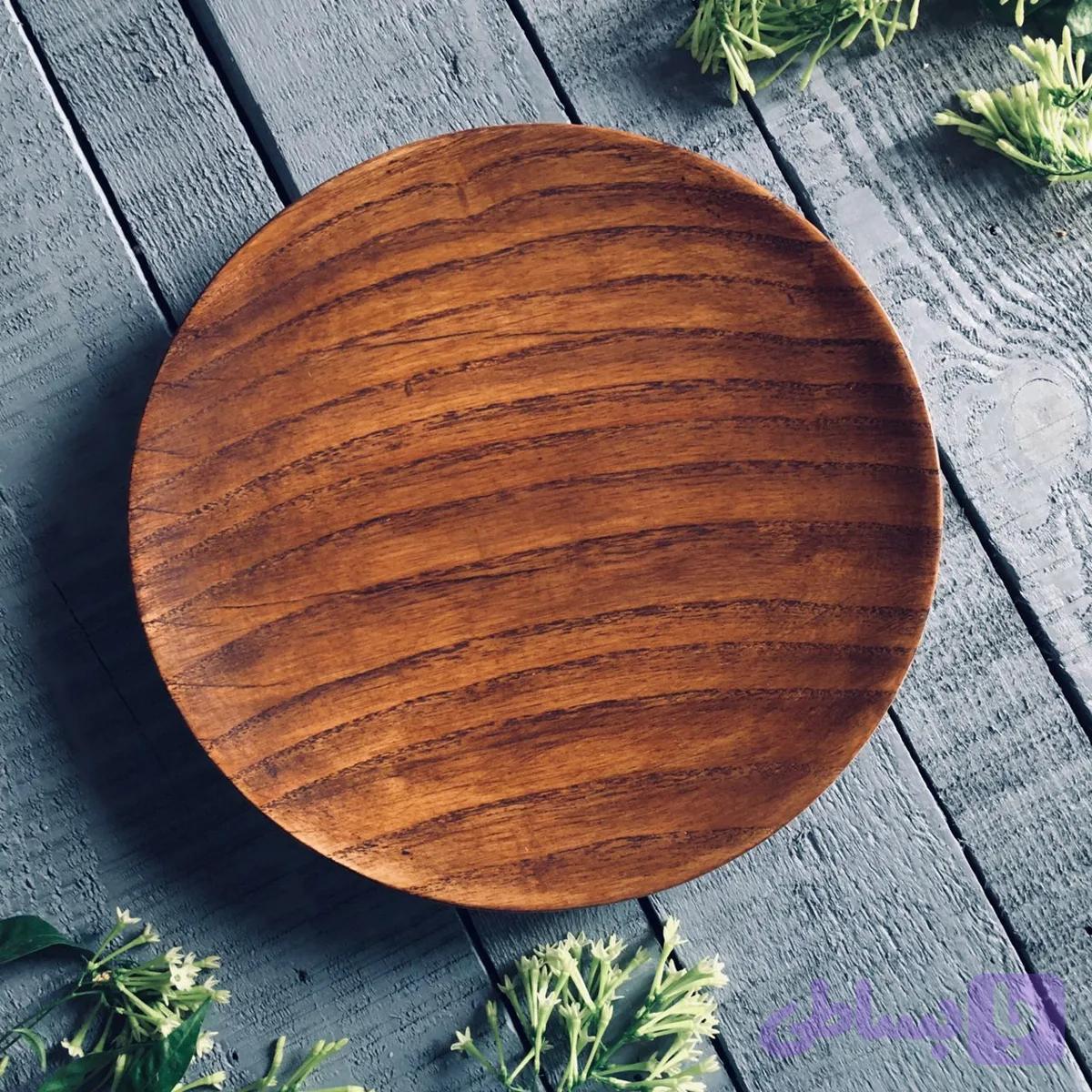 بشقاب چوبی کد813 — تصویر 1