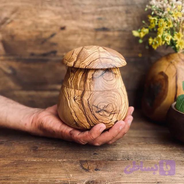 ظرف دربدار زیتون کد 10001 — تصویر 1