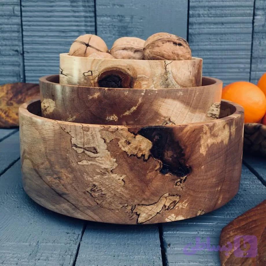 ظرف چوبی پذیرایی کد 589 — تصویر 1
