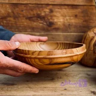 کاسه چوبی سنجد کد 0137 — تصویر 1