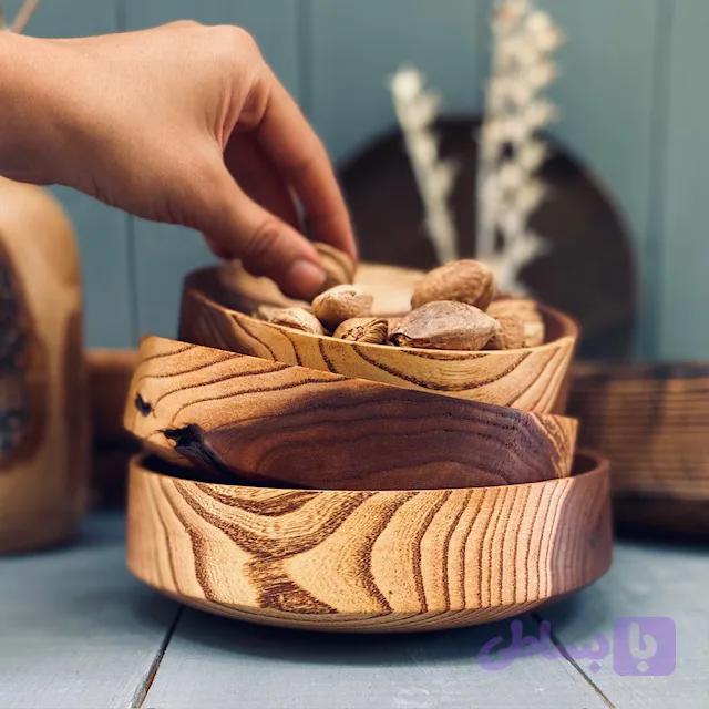 ظرف چوبی پذیرایی کد 938 — تصویر 1