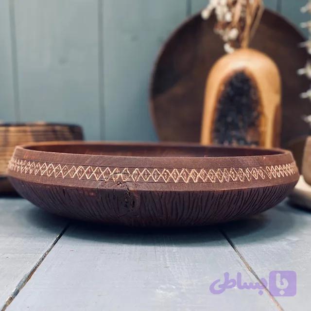 ظرف چوبی دستساز کد 941 — تصویر 1