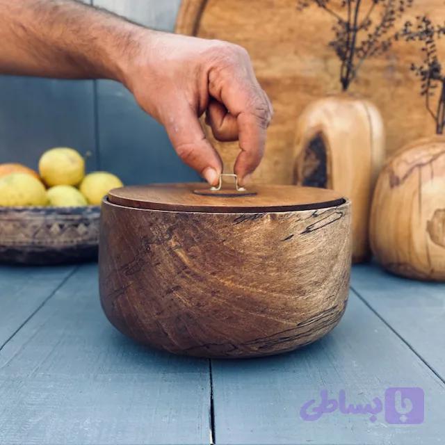 ظرف دربدار گردو کد 985 — تصویر 1
