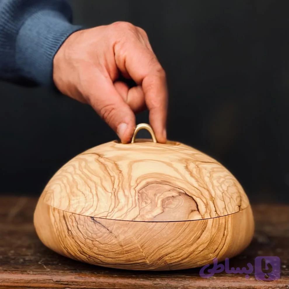 ظرف دردار چوبی کد BD1009 — تصویر 1