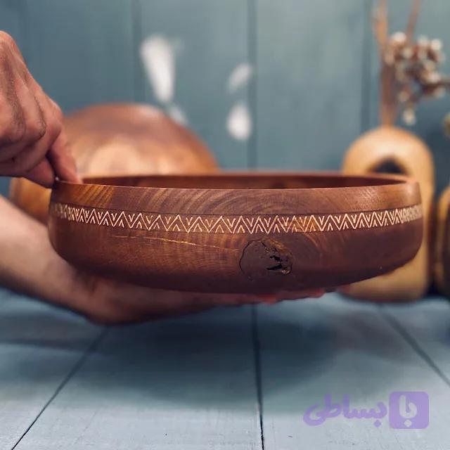 ظرف چوبی دکوری کد 950 — تصویر 1