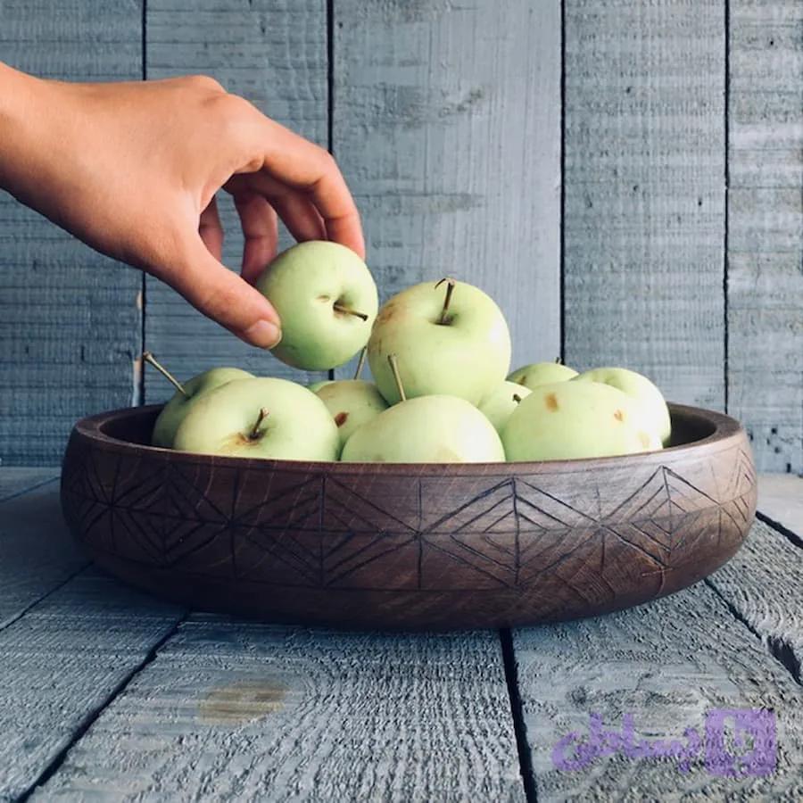 کاسه چوبی کد 418 — تصویر 1