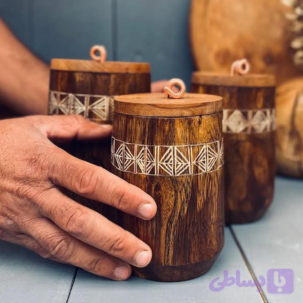 بانکه چوبی ملچ کد 1071 — تصویر 1