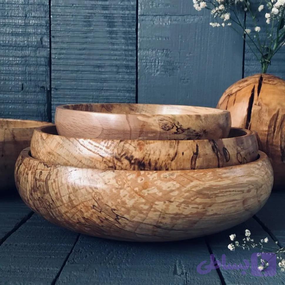 ظرف چوبی پذیرایی کد 046 — تصویر 1