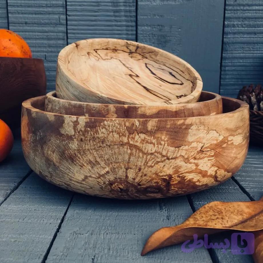 ظرف چوبی پذیرایی کد 576 — تصویر 1