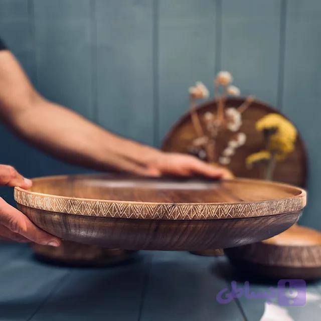 ظرف چوبی پذیرایی کد 930 — تصویر 1