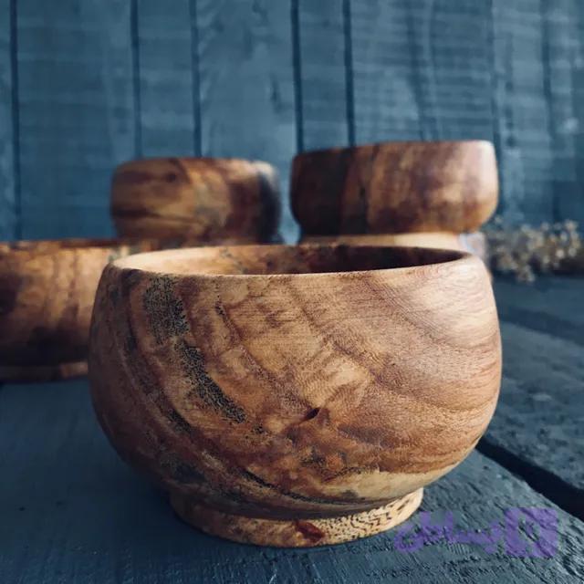 کاسه چوبی کد 336 — تصویر 1