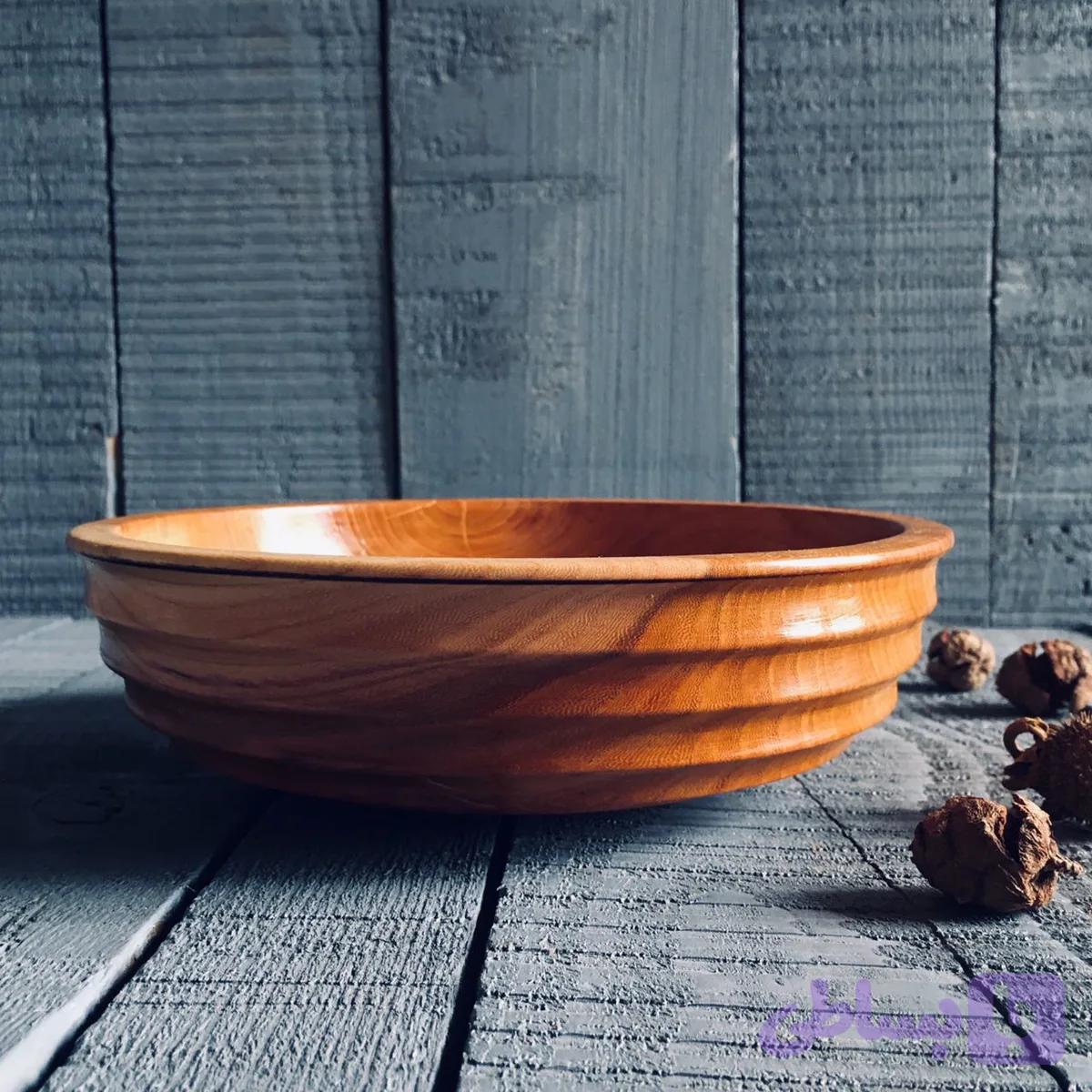 کاسه چوبی کد 317 — تصویر 1