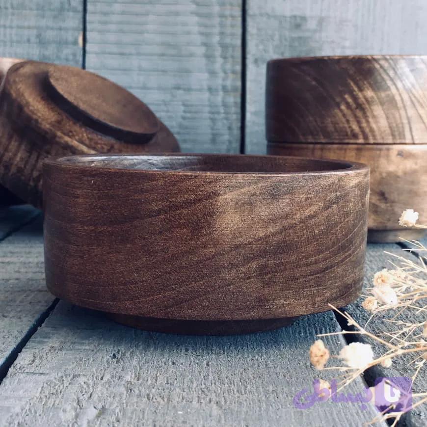 کاسه چوبی کد 397 — تصویر 1
