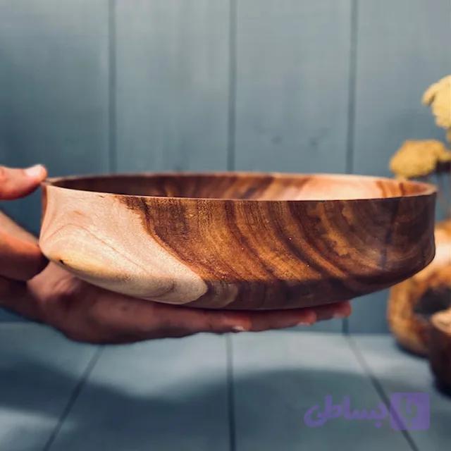 ظرف چوبی آکاسیا کد 0965 — تصویر 1