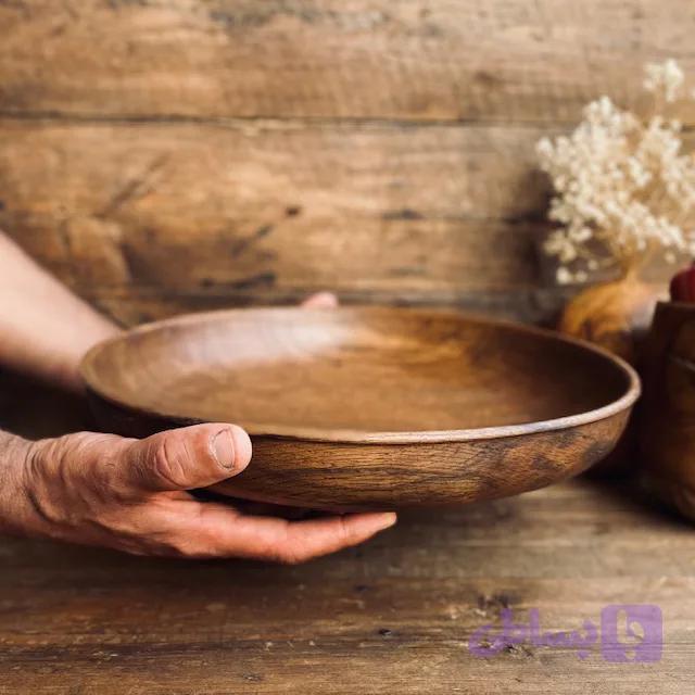 ظرف چوبی بلوط کد 010084 — تصویر 1