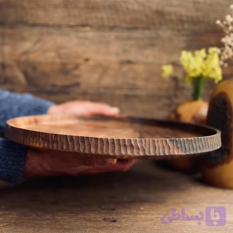 ظرف چوبی پذیرایی کد 0100176 — تصویر 1