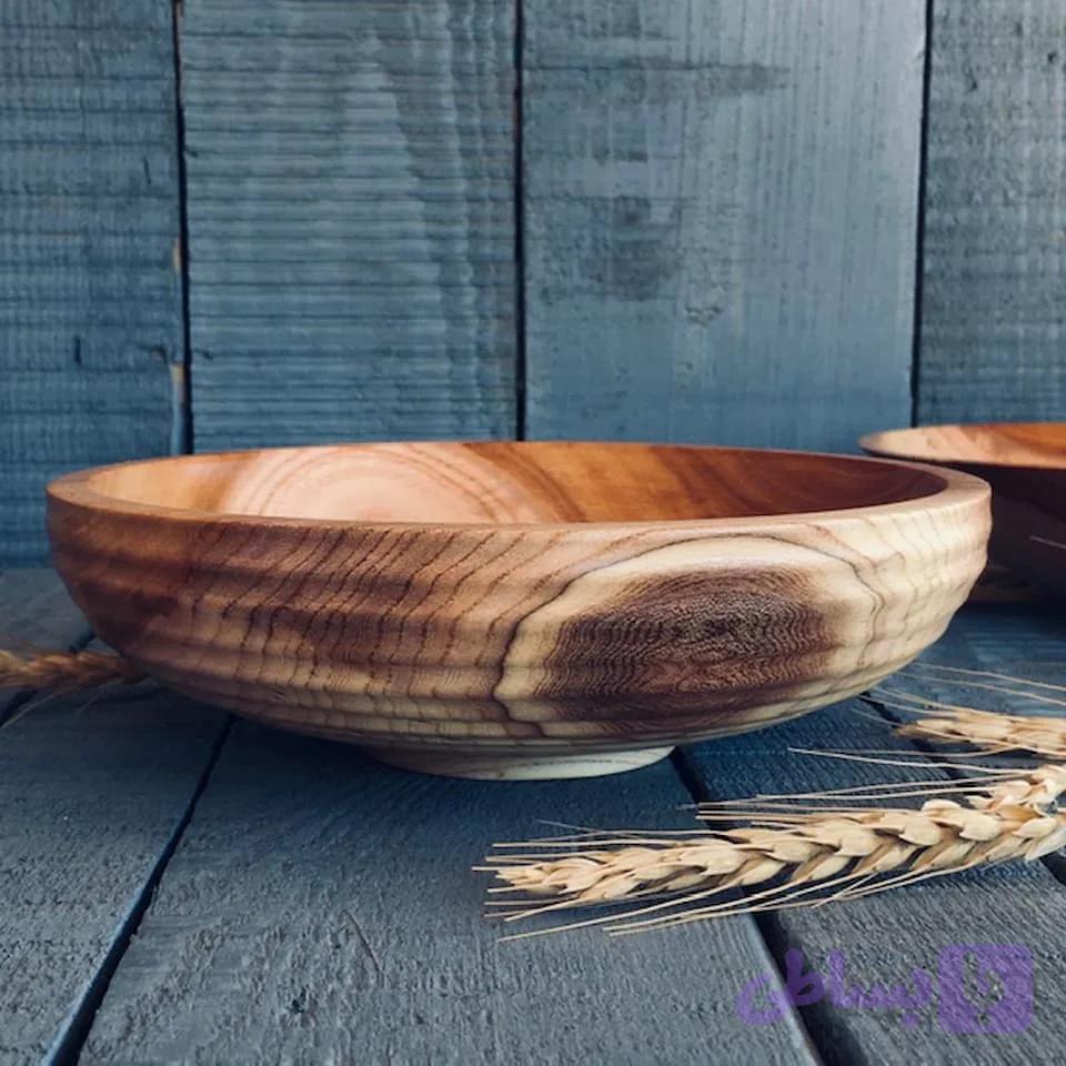 کاسه چوبی کد 388 — تصویر 1