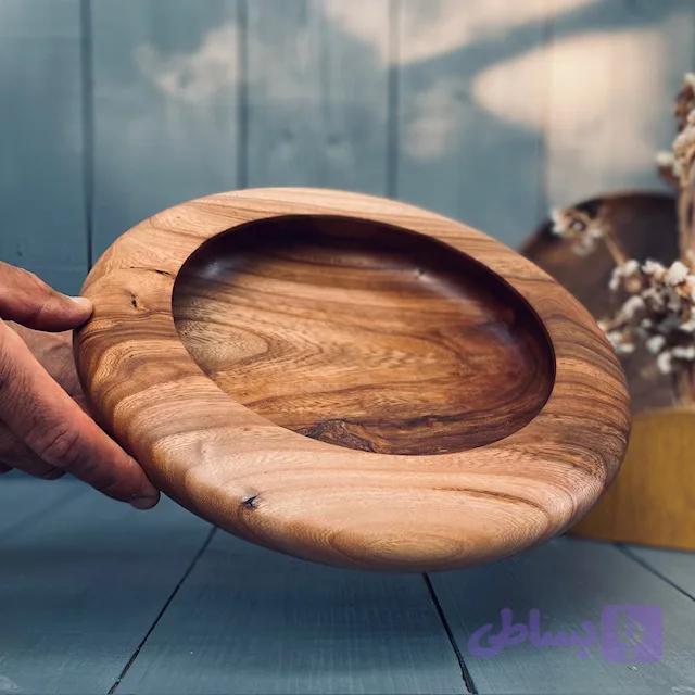 ظرف چوبی پذیرایی ملچ کد 911 — تصویر 1